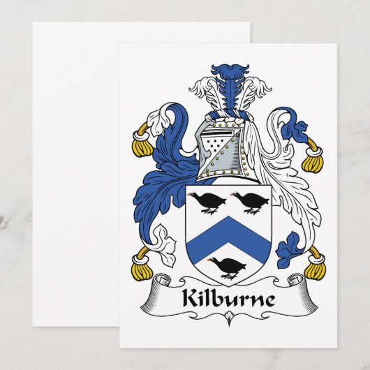 Kilburne Family Crest (Front/Back)