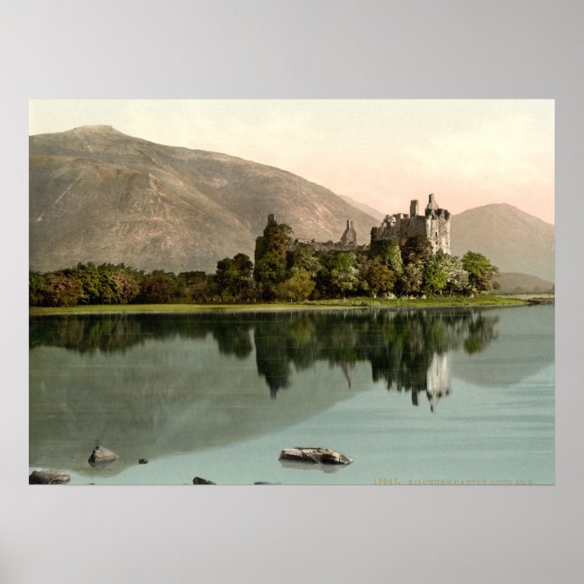 Kilchurn Castle, Argyll and Bute, Scotland Poster (Front)