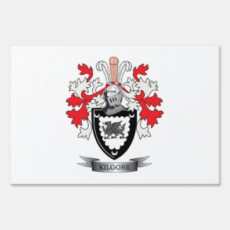 Kilgore Family Crest Coat of Arms Sign
