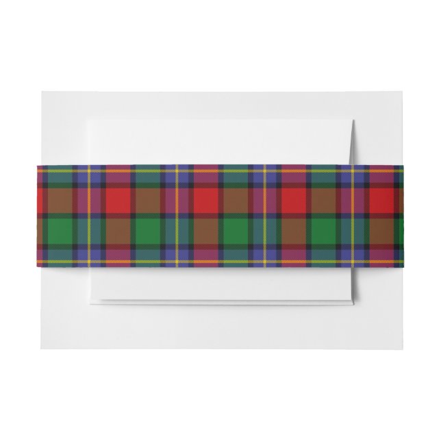 Kilgore Scottish Tartan Belly Band (Front Example)