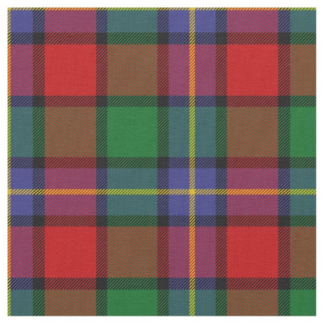 Kilgore Tartan Print Fabric (Close Up)