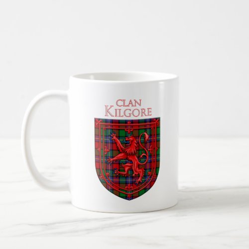 Kilgore Tartan Scottish Plaid Lion Rampant Coffee Mug