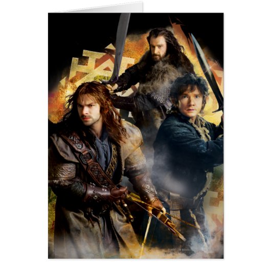 Kili, BILBO BAGGINS™, & THORIN OAKENSHIELD™ Art (Front)