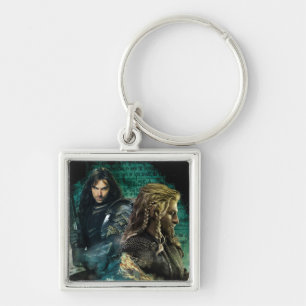 Kili & Fili Over Erebor Keychain
