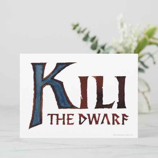 KILI THE DWARF™ Name (Standing Front)