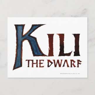 KILI THE DWARF™ Name Postcard