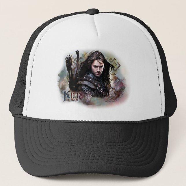KILI THE DWARF™ With Name Trucker Hat (Front)