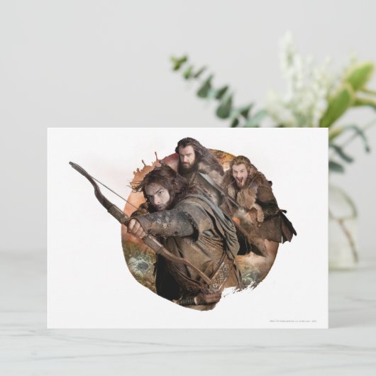 Kili, THORIN OAKENSHIELD™, and Fili (Standing Front)