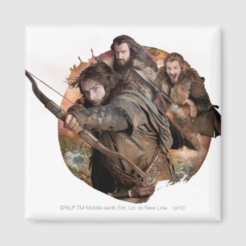 Kili THORIN OAKENSHIELD and Fili Magnet