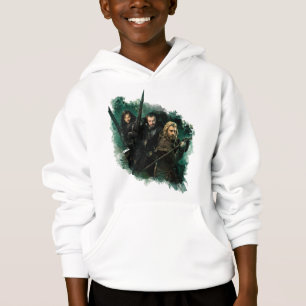 Kili, THORIN OAKENSHIELD™, & Fili Graphic Hoodie