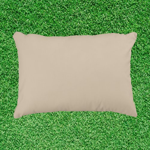Kilim Beige Solid Color Accent Pillow