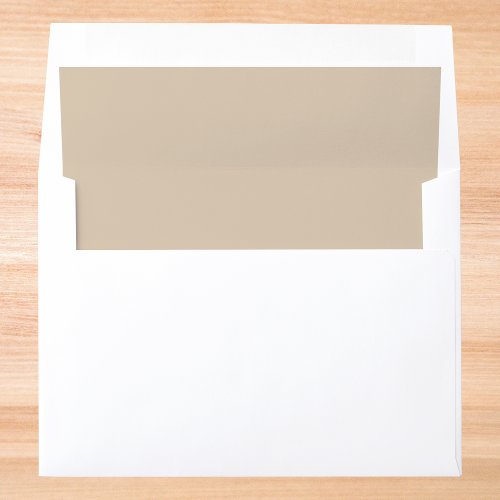 Kilim Beige Solid Color Envelope Liner