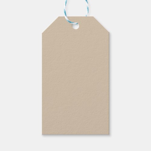 Kilim Beige Solid Color Gift Tags
