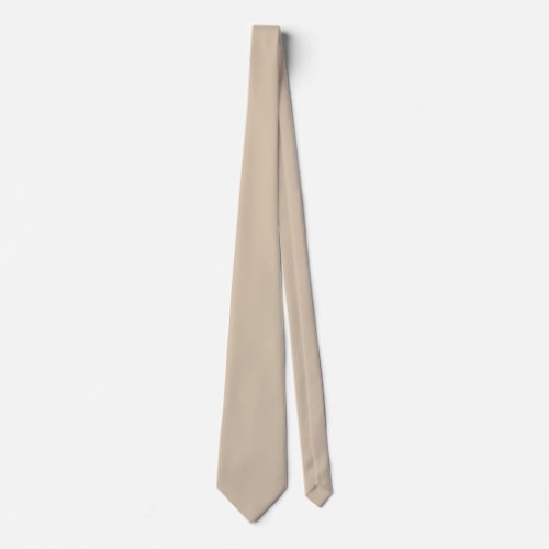 Kilim Beige Solid Color Neck Tie