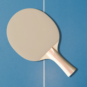 Kilim Beige Solid Color Ping Pong Paddle