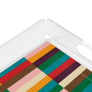 Kilim Pattern Acrylic Tray