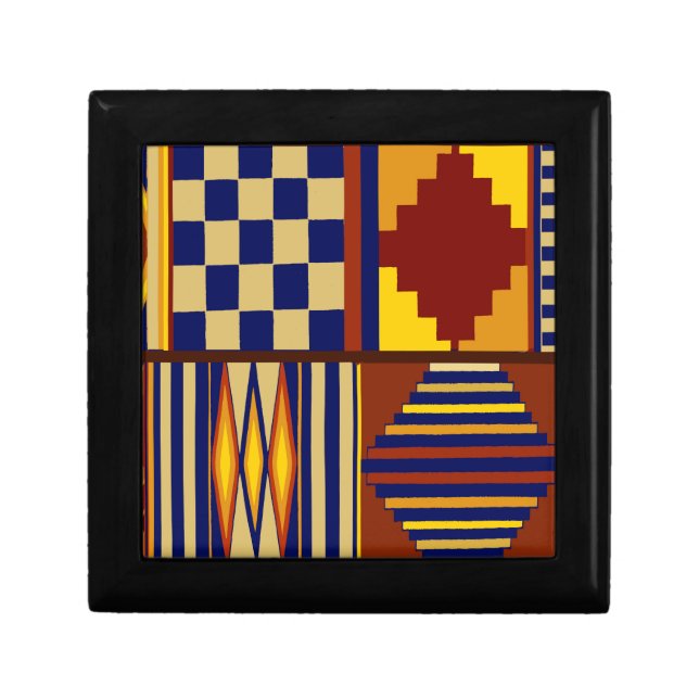 Kilim Prayer Rug design Jewelry Box (Front)