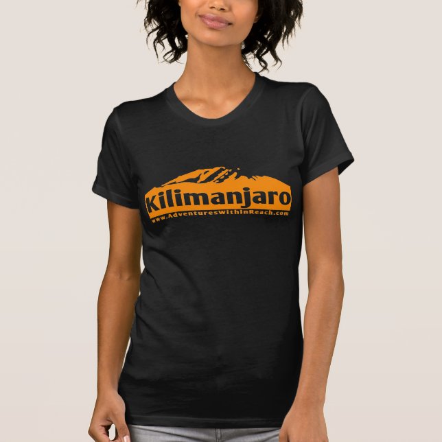 Kilimajaro orange T-Shirt (Front)