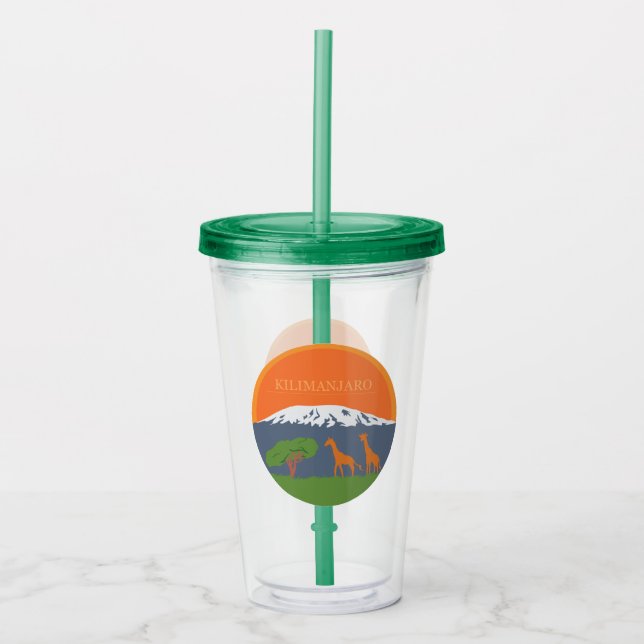 Kilimanjaro Acrylic Tumbler (Front)