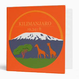 Kilimanjaro Altitude 3 Ring Binder