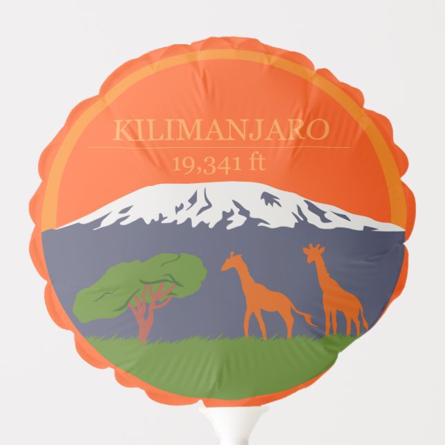 Kilimanjaro Altitude Balloon (Front)