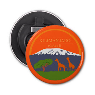 Kilimanjaro Altitude Bottle Opener