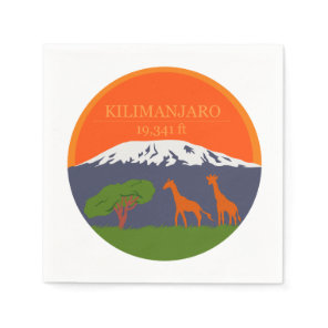 Kilimanjaro Altitude Napkins