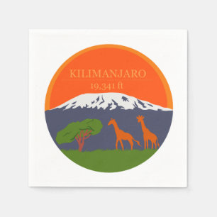 Kilimanjaro Altitude Napkins