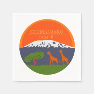 Kilimanjaro Altitude Napkins