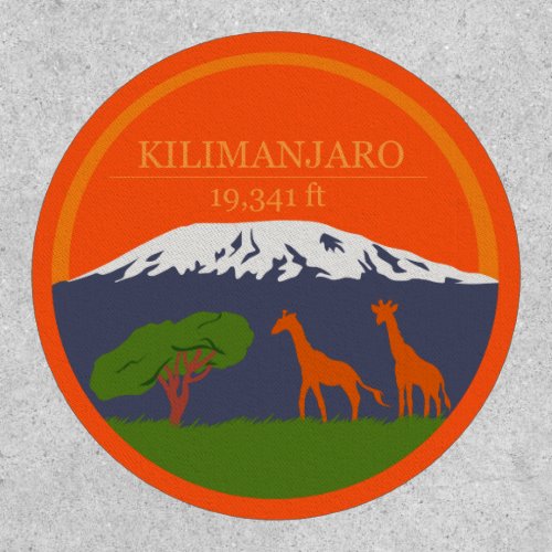 Kilimanjaro Altitude  Patch