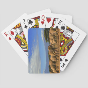 Kilimanjaro And Elephants Poker Cards