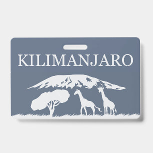 Kilimanjaro (Blue) Badge