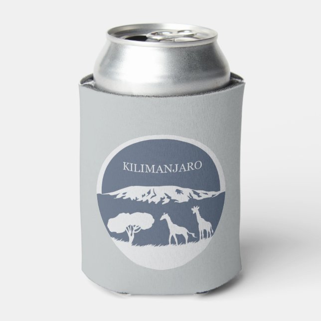 Kilimanjaro (Blue) Can Cooler (Can Front)