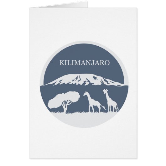 Kilimanjaro (Blue) Cards (Front)