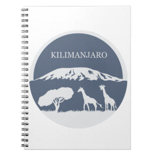 Kilimanjaro (Blue) Notebook