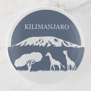 Kilimanjaro (Blue) Trinket Tray
