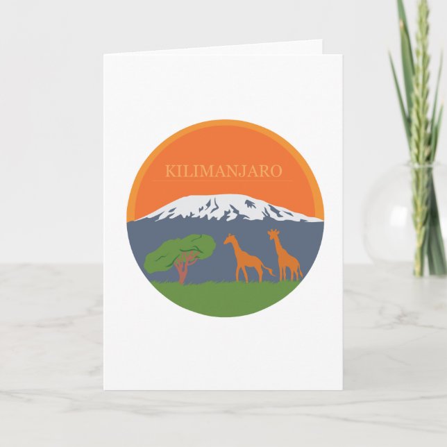 Kilimanjaro Card (Front)