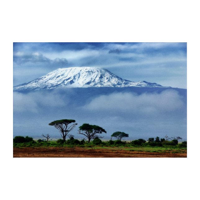 Kilimanjaro Kenya Acrylic Print (Front)