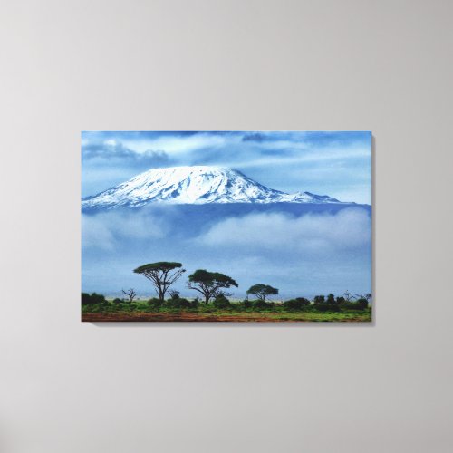 Kilimanjaro Kenya Canvas Print