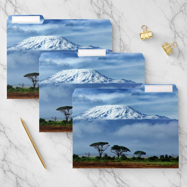 Kilimanjaro Kenya File Folder (Set)