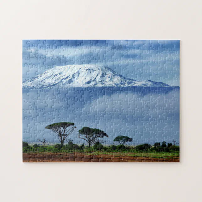 Kilimanjaro Kenya Jigsaw Puzzle Zazzle