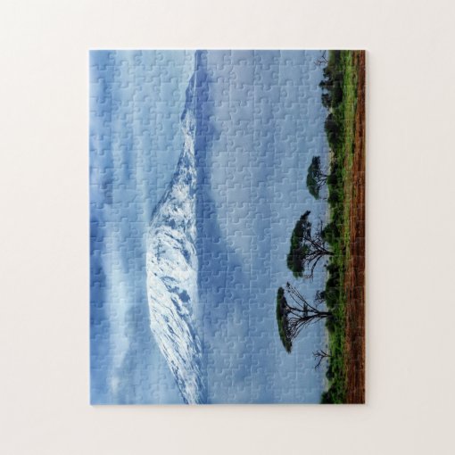 Kilimanjaro Kenya Jigsaw Puzzle Zazzle