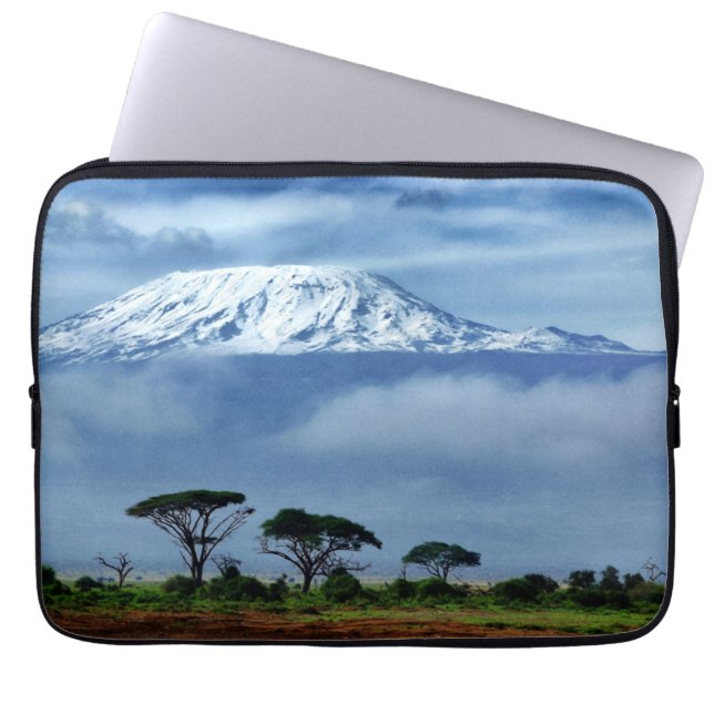 Kilimanjaro Kenya Laptop Sleeve (Front)