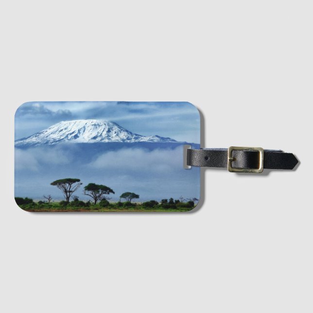 Kilimanjaro Kenya Luggage Tag (Front Horizontal)
