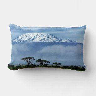 Kilimanjaro Kenya Lumbar Pillow
