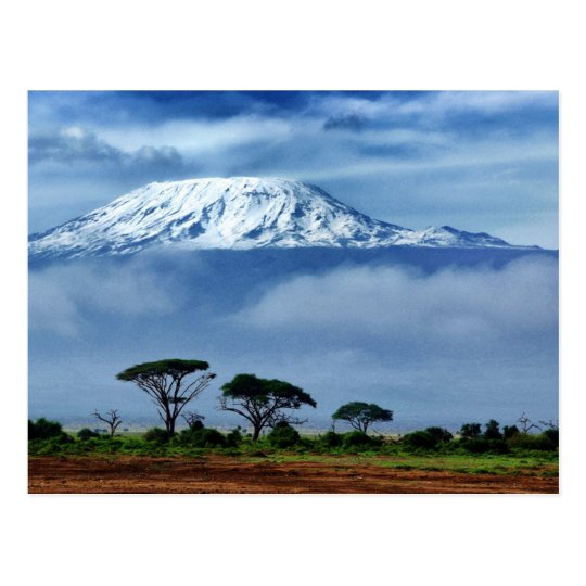 Kilimanjaro Kenya Postcard | Zazzle.com