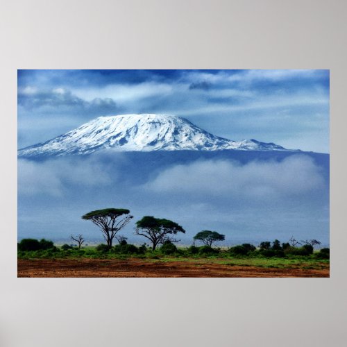 Kilimanjaro Kenya Poster