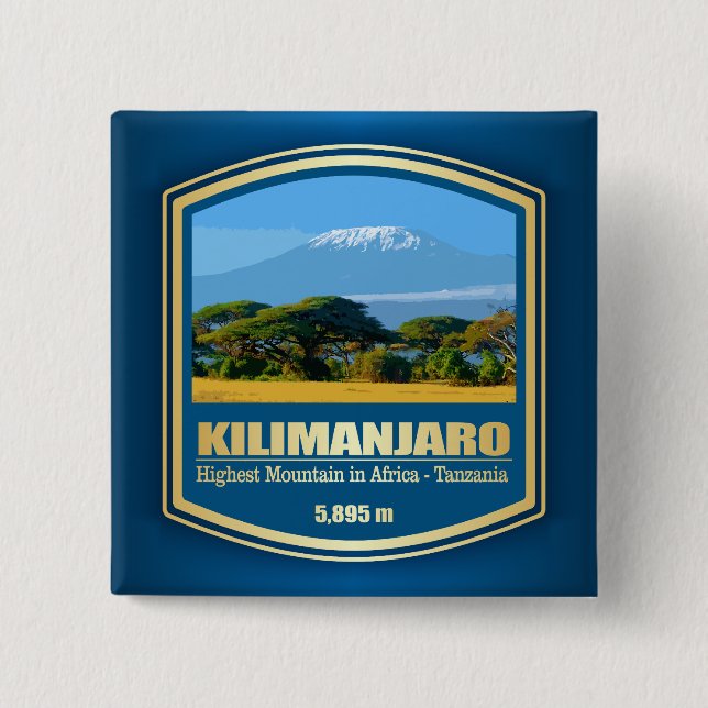 Kilimanjaro (PF) Button (Front)
