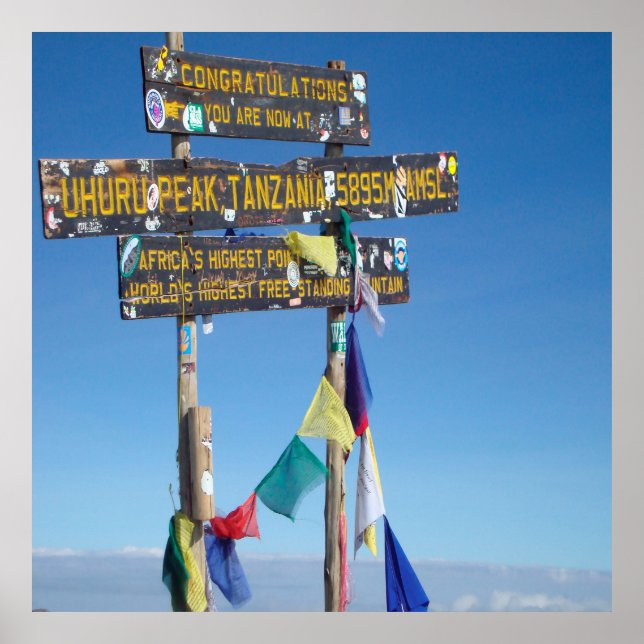 Kilimanjaro Poster (Front)