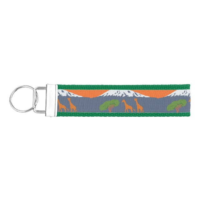 Kilimanjaro Wrist Keychain (Keys on Left)